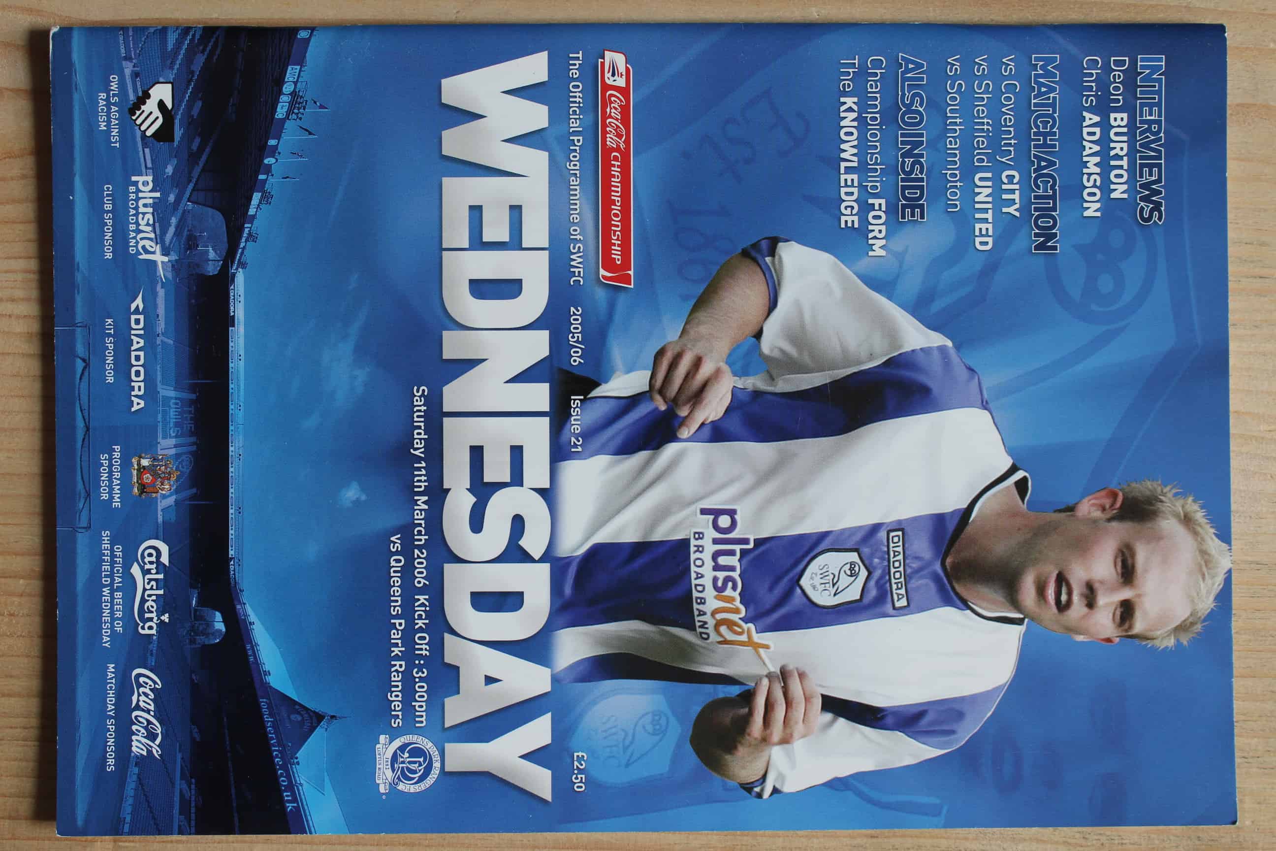 Sheffield Wednesday FC  v Queens Park Rangers FC